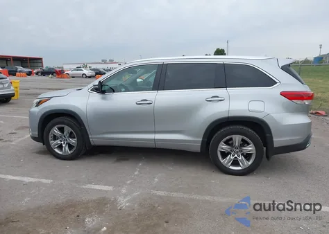 2017 Toyota Highlander Limited from USA, damaged, VIN 5TDDZRFHXHS393913